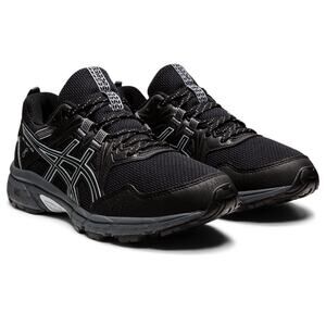 ASICS Gel-Venture 8 Women's Running Shoes, Black/Piedmont Grey Size 7.5 B